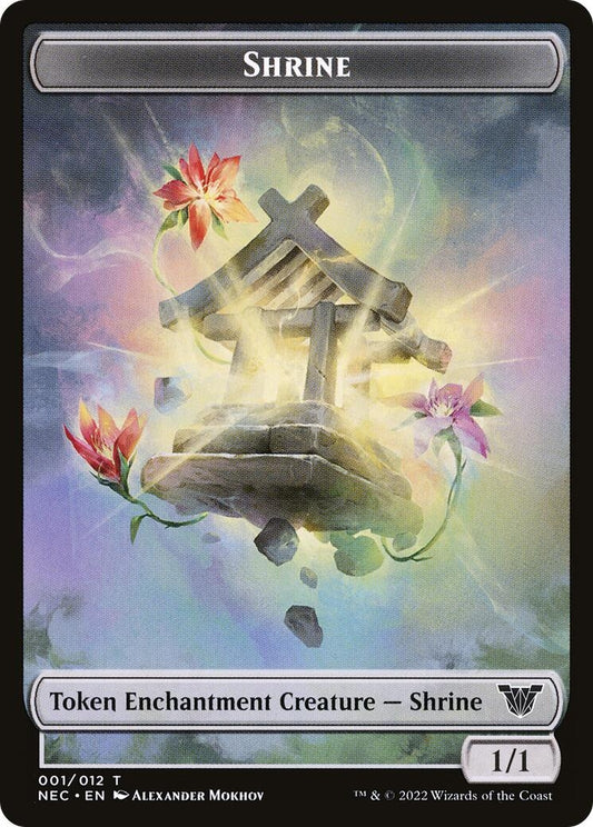 Image for Shrine Token (1) (Commander: Kamigawa: Neon Dynasty) - Magic: The Gathering