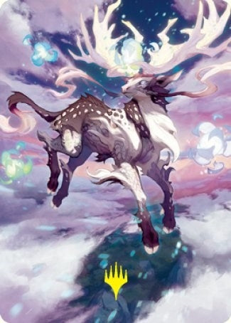 Image for Hinata, Dawn-Crowned Art Card (Gold-Stamped Signature) (68) (Art Series: Kamigawa: Neon Dynasty) - Magic: The Gathering