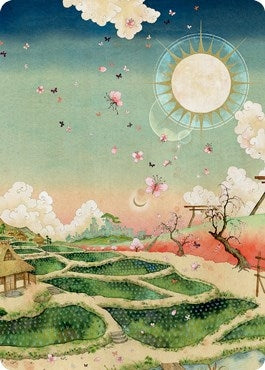 Image for Plains (293) Art Card (79/81) (79) (Art Series: Kamigawa: Neon Dynasty) - Magic: The Gathering