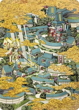 Image for Plains (294) Art Card (80/81) (80) (Art Series: Kamigawa: Neon Dynasty) - Magic: The Gathering