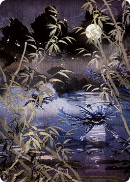 Image for Swamp (297) Art Card (81) (Art Series: Kamigawa: Neon Dynasty) - Magic: The Gathering