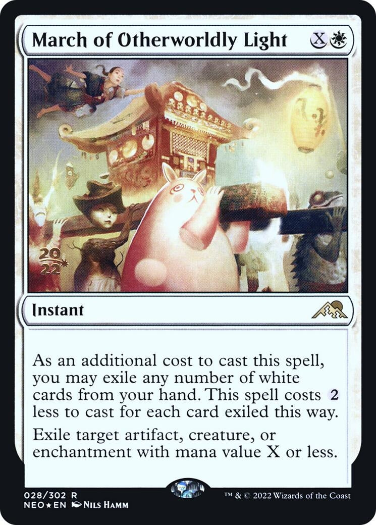 Image for March of Otherworldly Light (28) (Prerelease Cards) - Magic: The Gathering