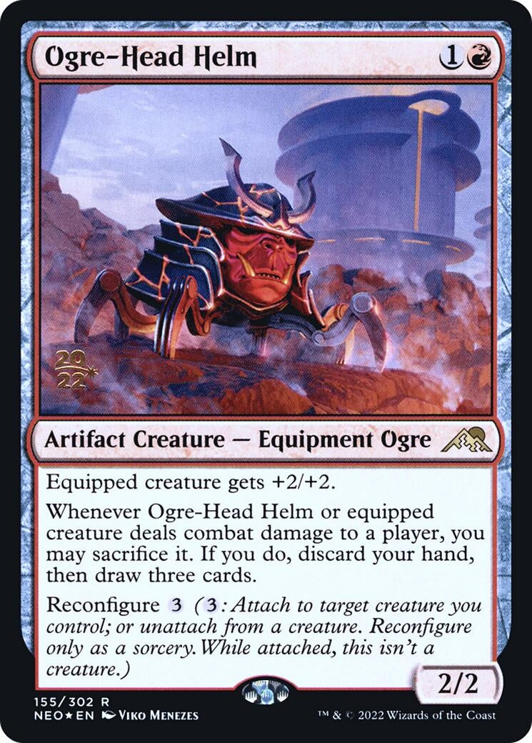 Image for Ogre-Head Helm (155) (Prerelease Cards) - Magic: The Gathering