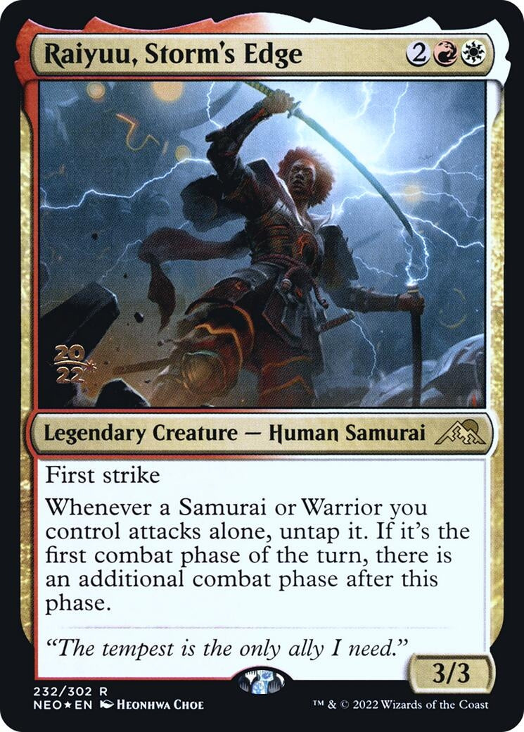 Image for Raiyuu, Storm's Edge (232) (Prerelease Cards) - Magic: The Gathering