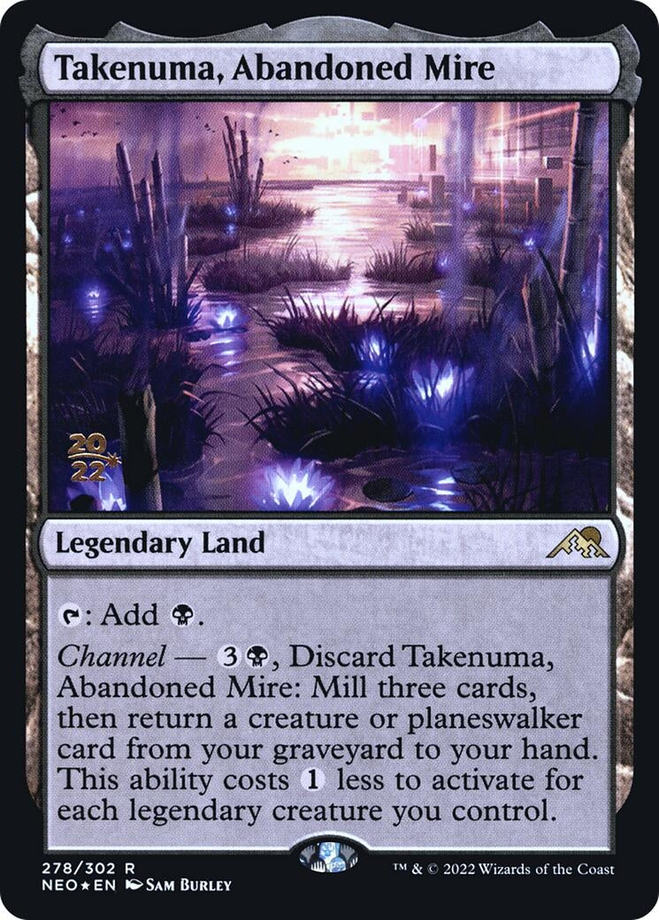 Image for Takenuma, Abandoned Mire (278) (Prerelease Cards) - Magic: The Gathering
