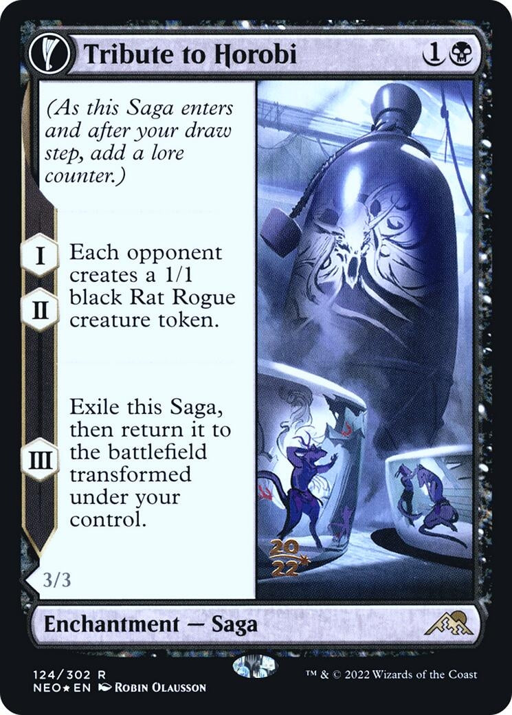 Image for Tribute to Horobi (124) (Prerelease Cards) - Magic: The Gathering