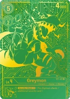 Image for Greymon - ST1-07 (2021 Championship Finals Top 16) (ST1-07 U) (Starter Deck 01: Gaia Red) - Digimon Card Game