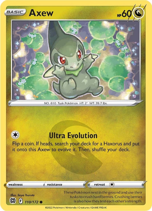 Image for Axew (110/172) (SWSH09: Brilliant Stars) - Pokemon