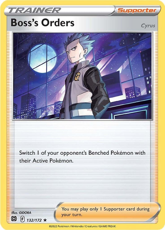 Image for Boss's Orders (132/172) (SWSH09: Brilliant Stars) - Pokemon