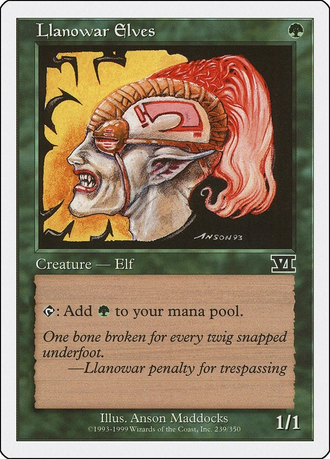 Image for Llanowar Elves (239) (Classic Sixth Edition) - Magic: The Gathering