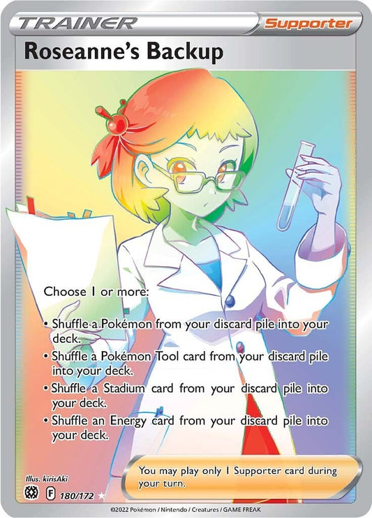 Image for Roseanne's Backup (Secret) (180/172) (SWSH09: Brilliant Stars) - Pokemon