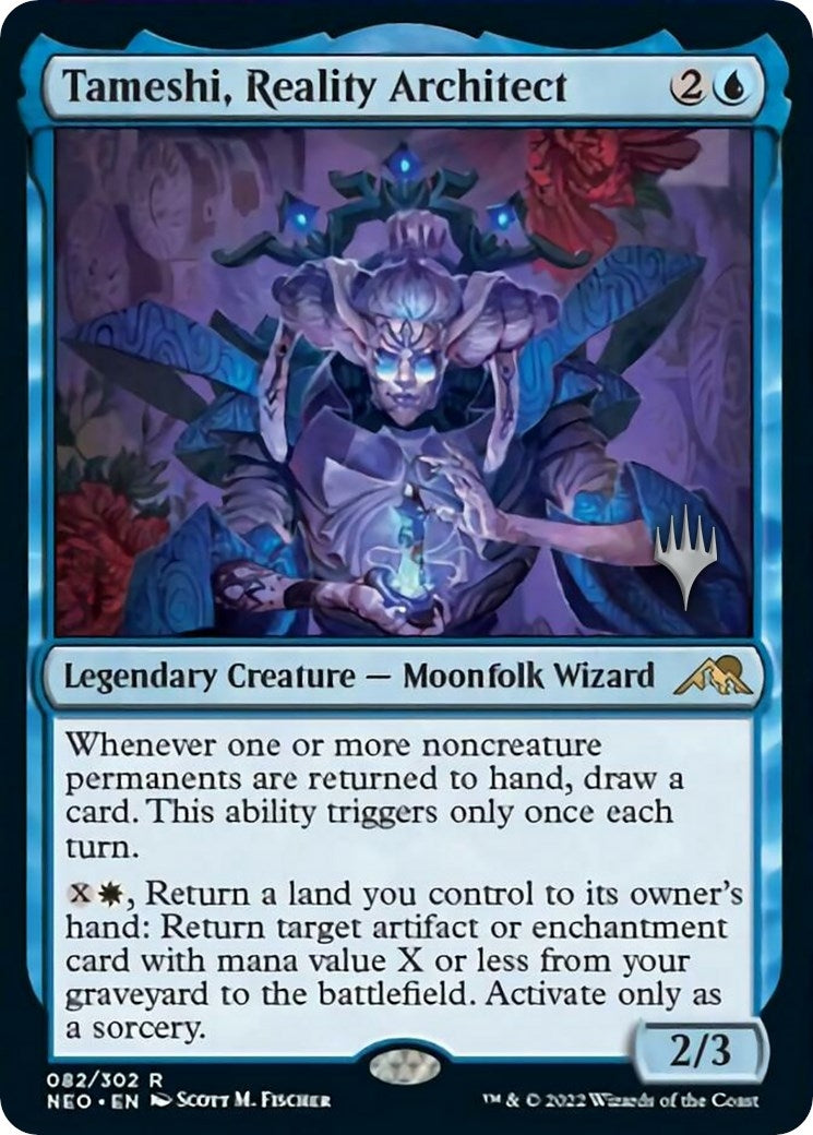 Image for Tameshi, Reality Architect (82) (Promo Pack: Kamigawa: Neon Dynasty) - Magic: The Gathering
