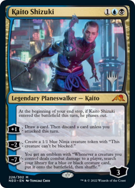 Image for Kaito Shizuki (226) (Promo Pack: Kamigawa: Neon Dynasty) - Magic: The Gathering