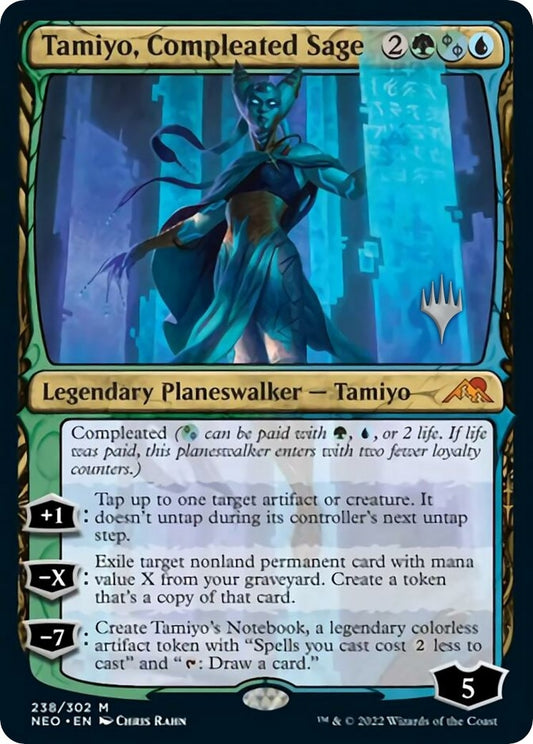 Image for Tamiyo, Compleated Sage (238) (Promo Pack: Kamigawa: Neon Dynasty) - Magic: The Gathering