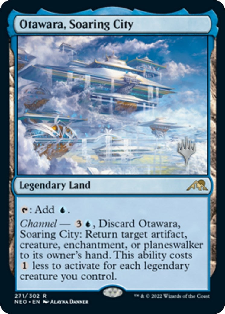Image for Otawara, Soaring City (271) (Promo Pack: Kamigawa: Neon Dynasty) - Magic: The Gathering