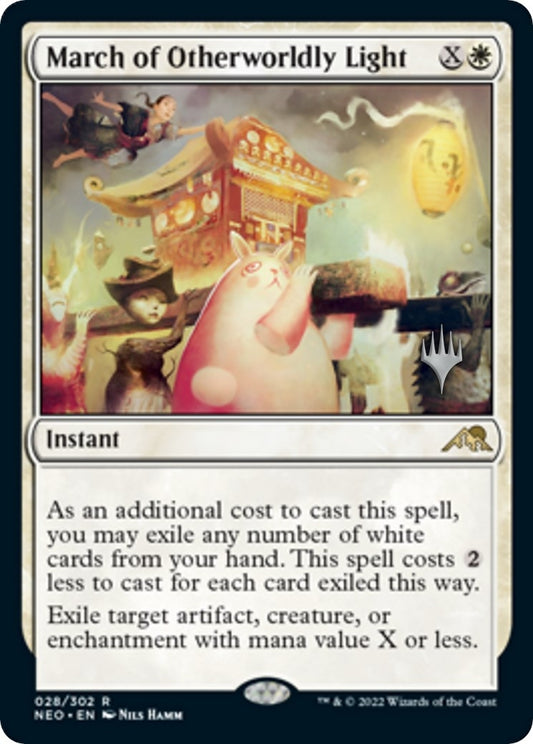 Image for March of Otherworldly Light (28) (Promo Pack: Kamigawa: Neon Dynasty) - Magic: The Gathering