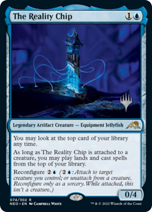 Image for The Reality Chip (74) (Promo Pack: Kamigawa: Neon Dynasty) - Magic: The Gathering