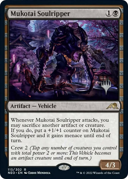 Image for Mukotai Soulripper (113) (Promo Pack: Kamigawa: Neon Dynasty) - Magic: The Gathering