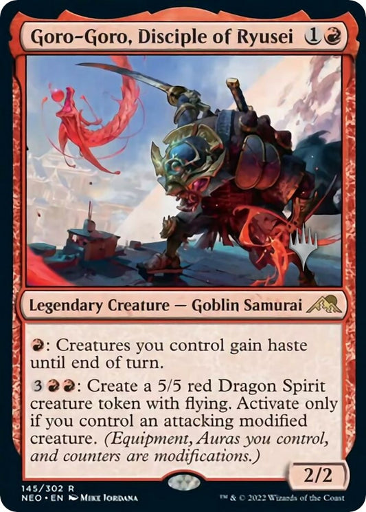 Image for Goro-Goro, Disciple of Ryusei (145) (Promo Pack: Kamigawa: Neon Dynasty) - Magic: The Gathering