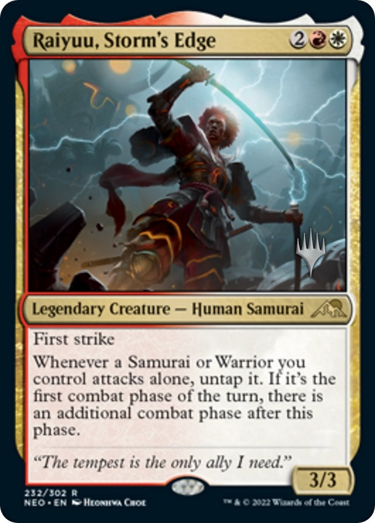 Image for Raiyuu, Storm's Edge (232) (Promo Pack: Kamigawa: Neon Dynasty) - Magic: The Gathering
