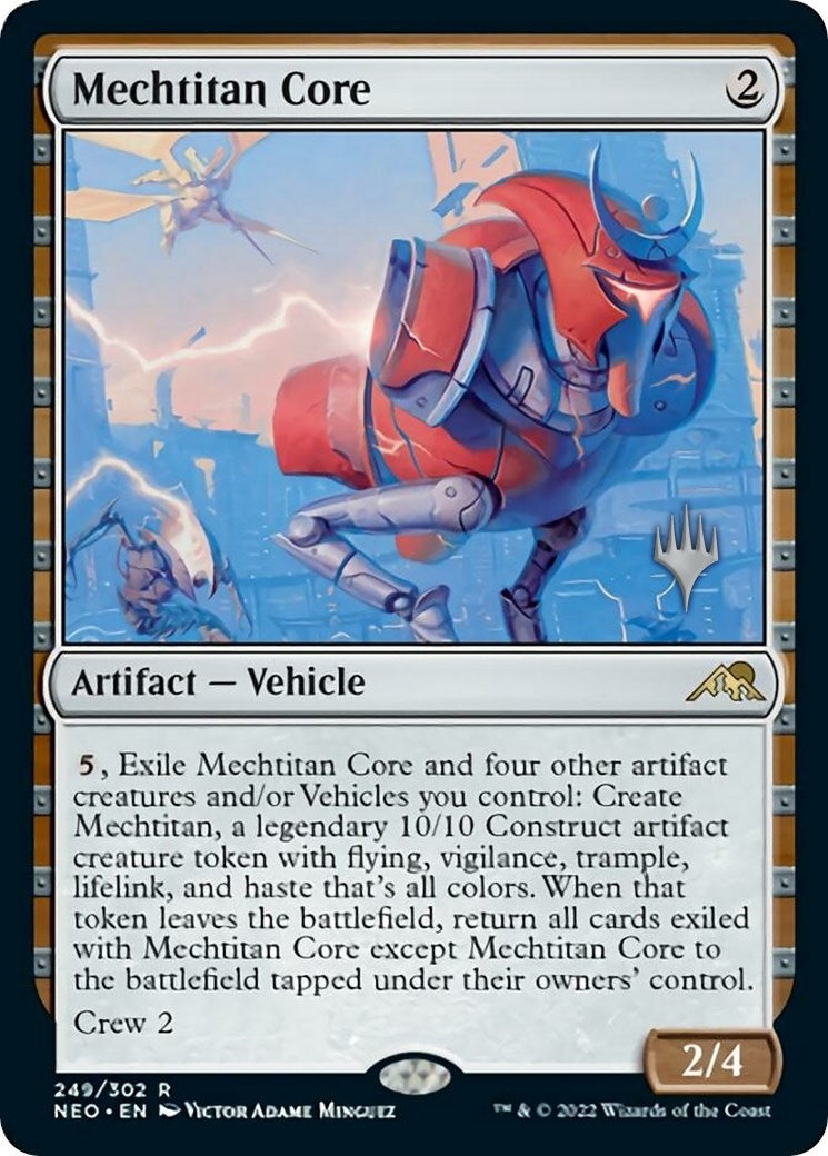 Image for Mechtitan Core (249) (Promo Pack: Kamigawa: Neon Dynasty) - Magic: The Gathering