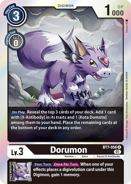 Image for Dorumon (BT7-056 R) (Next Adventure) - Digimon Card Game