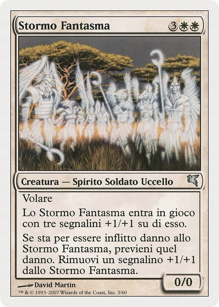 Image for Phantom Flock (Italian) - "Stormo Fantasma" (C3) (C3) (Magic Encyclopedia 2005 (Salvat/Hachette)) - Magic: The Gathering