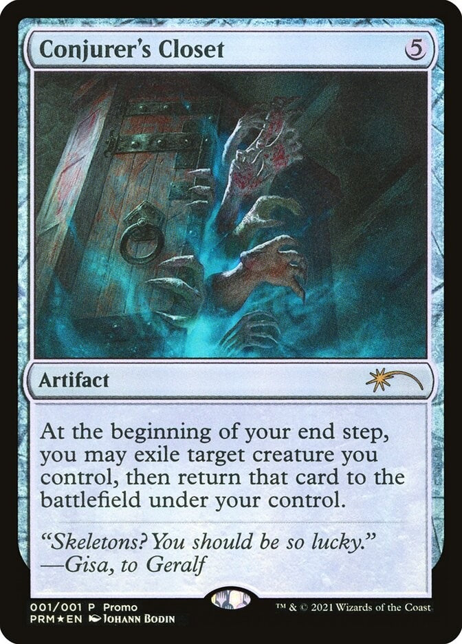 Image for Conjurer's Closet (1) (WPN & Gateway Promos) - Magic: The Gathering