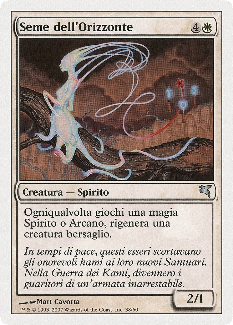 Image for Horizon Seed (Italian) - "Seme dell'Orizzonte" (C38) (Magic Encyclopedia 2005 (Salvat/Hachette)) - Magic: The Gathering