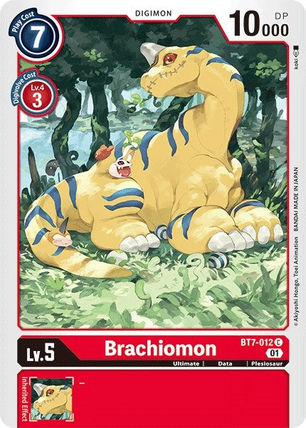 Image for Brachiomon (BT7-012 C) (Next Adventure) - Digimon Card Game
