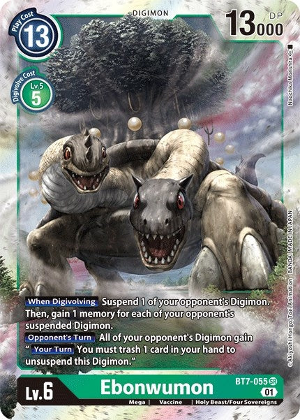 Image for Ebonwumon (BT7-055 SR) (Next Adventure) - Digimon Card Game