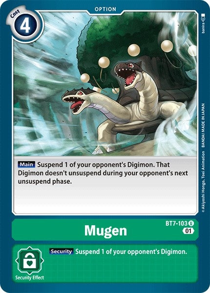 Image for Mugen (BT7-103 U) (Next Adventure) - Digimon Card Game