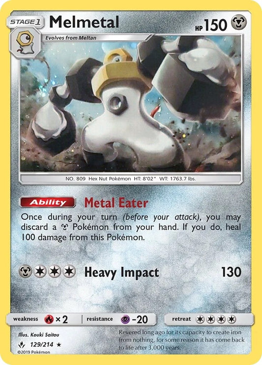 Image for Melmetal - 129/214 (Cosmos Holo) (129/214) (Blister Exclusives) - Pokemon