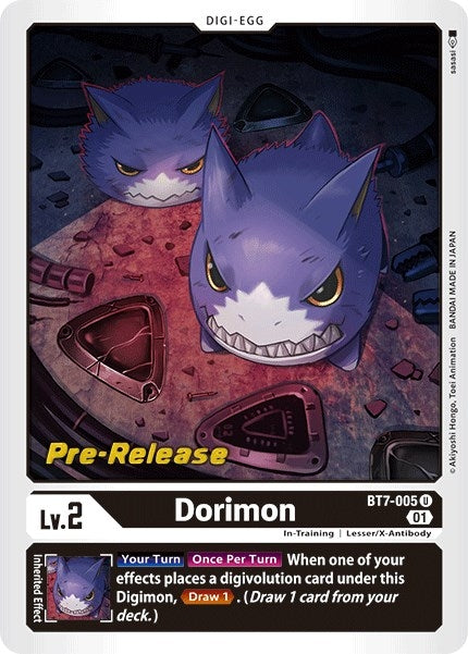 Image for Dorimon (BT7-005 U) (Next Adventure Pre-Release Cards) - Digimon Card Game