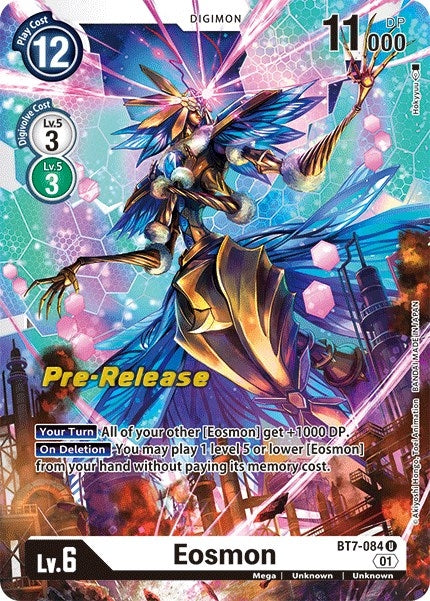 Image for Eosmon (BT7-084 U) (Next Adventure Pre-Release Cards) - Digimon Card Game