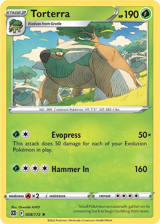 Image for Torterra (008/172) (Deck Exclusives) - Pokemon