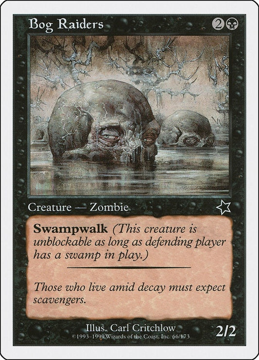Image for Bog Raiders (66) (Starter 1999) - Magic: The Gathering