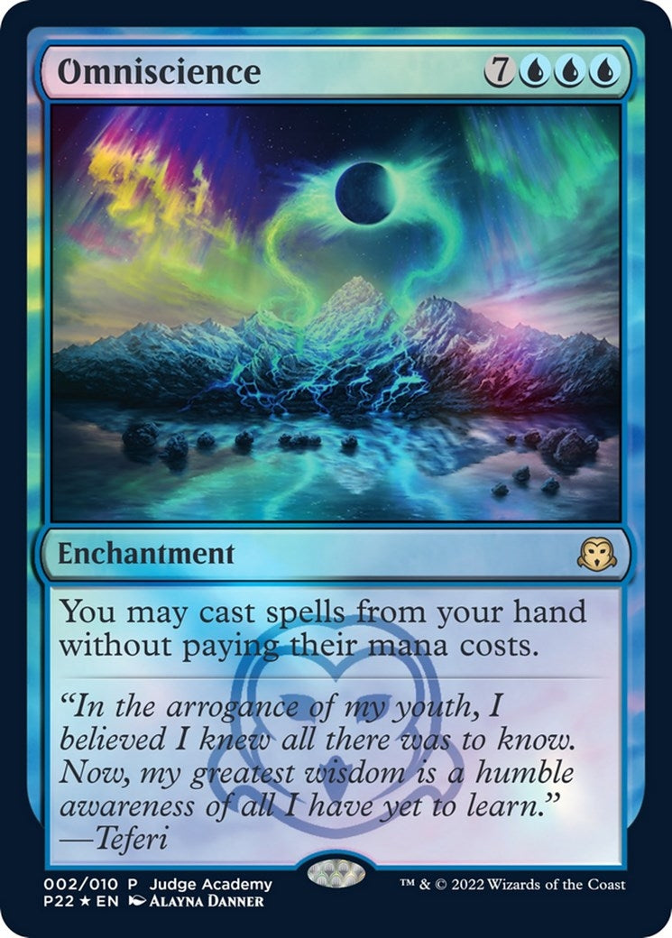 Image for Omniscience (2) (Judge Promos) - Magic: The Gathering