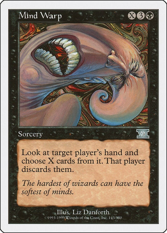 Image for Mind Warp (143) (Classic Sixth Edition) - Magic: The Gathering