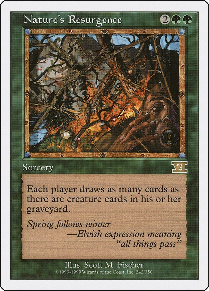 Image for Nature's Resurgence (242) (Classic Sixth Edition) - Magic: The Gathering