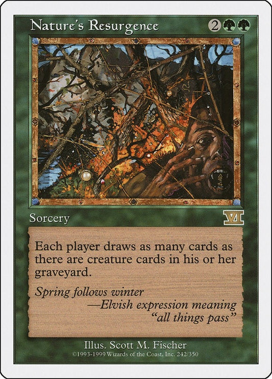 Image for Nature's Resurgence (242) (Classic Sixth Edition) - Magic: The Gathering