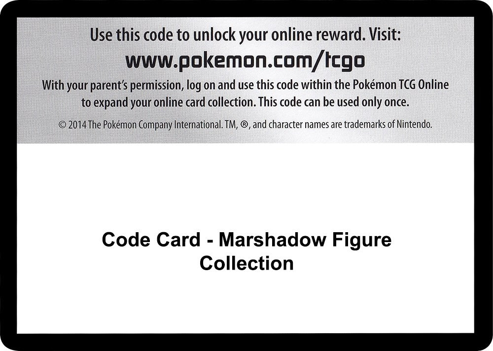 Image for Code Card - Marshadow Figure Collection (SM - Crimson Invasion) - Pokemon