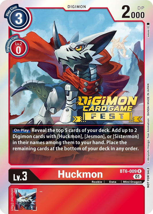 Image for Huckmon (Digimon Card Game Fest 2022) (BT6-009 R) (Double Diamond) - Digimon Card Game