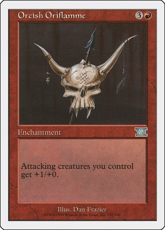 Image for Orcish Oriflamme (197) (Classic Sixth Edition) - Magic: The Gathering