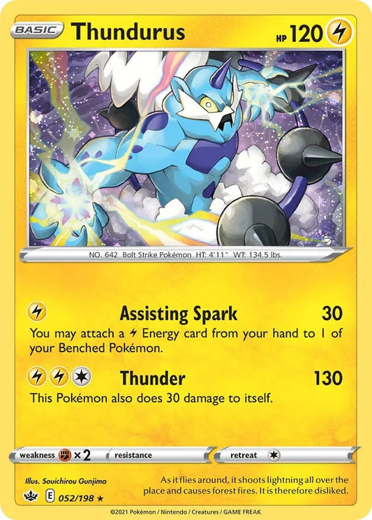 Image for Thundurus - 052/198 (Cosmos Holo) (052/198) (Blister Exclusives) - Pokemon