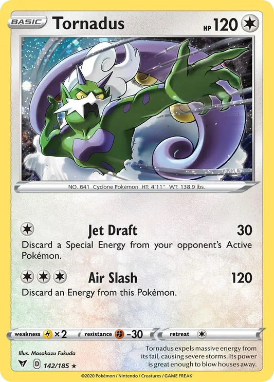 Image for Tornadus - 142/185 (Cosmos Holo) (142/185) (Blister Exclusives) - Pokemon