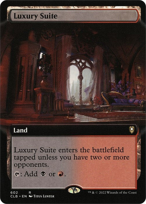 Image for Luxury Suite (Extended Art) (602) (Commander Legends: Battle for Baldur's Gate) - Magic: The Gathering