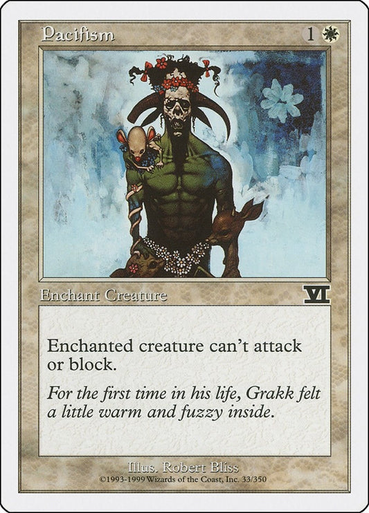Image for Pacifism (33) (Classic Sixth Edition) - Magic: The Gathering