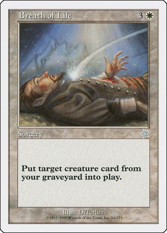 Image for Breath of Life (10) (Starter 1999) - Magic: The Gathering