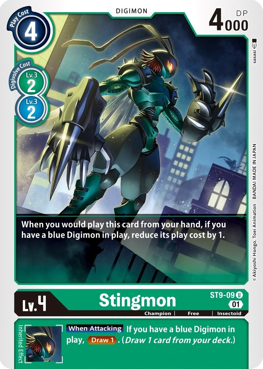 Image for Stingmon (ST9-09 U) (Starter Deck 09: Ultimate Ancient Dragon) - Digimon Card Game